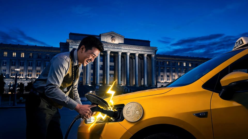 Crise carburant : taxis exclus des aides, le ministre annonce un bonus électrique dès octobre